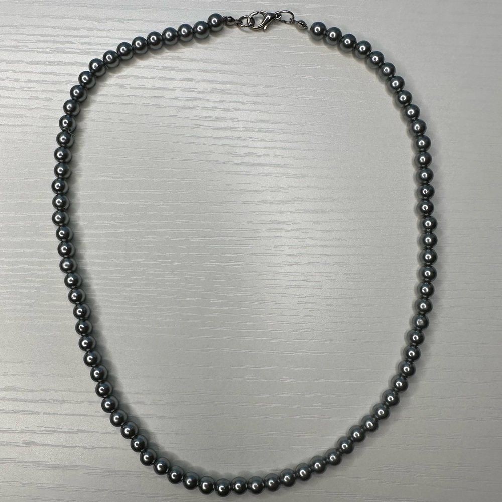 🛍️BUNDLE DEAL🛍️ - Light Blue/Gray Beaded Necklace
